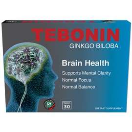 Tebonin Ginkgo Biloba Brain Health Tablets 30