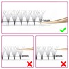 Volume Eyelashes, Pre-Fanned 6D Prefabricated Russian Eyelash Extension Volume Bouquet,