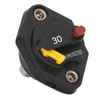 Circuit Breaker Fuse Overcurrent Protector Waterproof with Manual Reset Button
