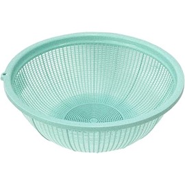 Takeya Chemical Industries Round Colander Series, Light Green, Diameter 10.2 inches (26 cm), No. 3