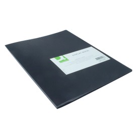 Q Connect 10-Pocket Display Book - Black