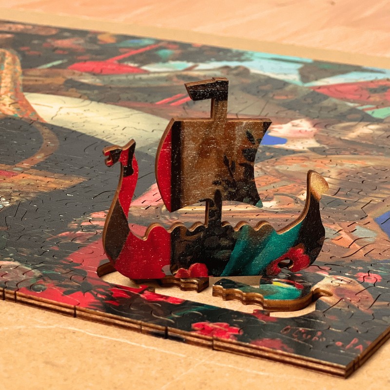 Twigg Puzzle Wooden Jigsaw Puzzle 671 Pieces - A Royal