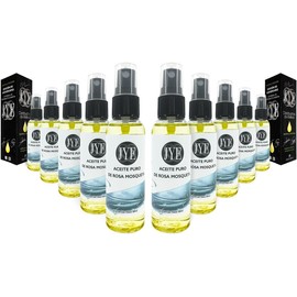 JYE Aceite de Rosa Mosqueta, Hidratante facial antiarrugas, antienvejecimiento, antiedad, Kit de 10 Botellas ¡HAZ NEGOCIO! ¡PRECIO MAYOREO!
