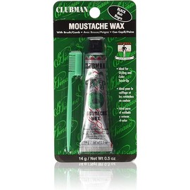 Clubman Moustache Wax Black 0.50 oz (Pack of 5)