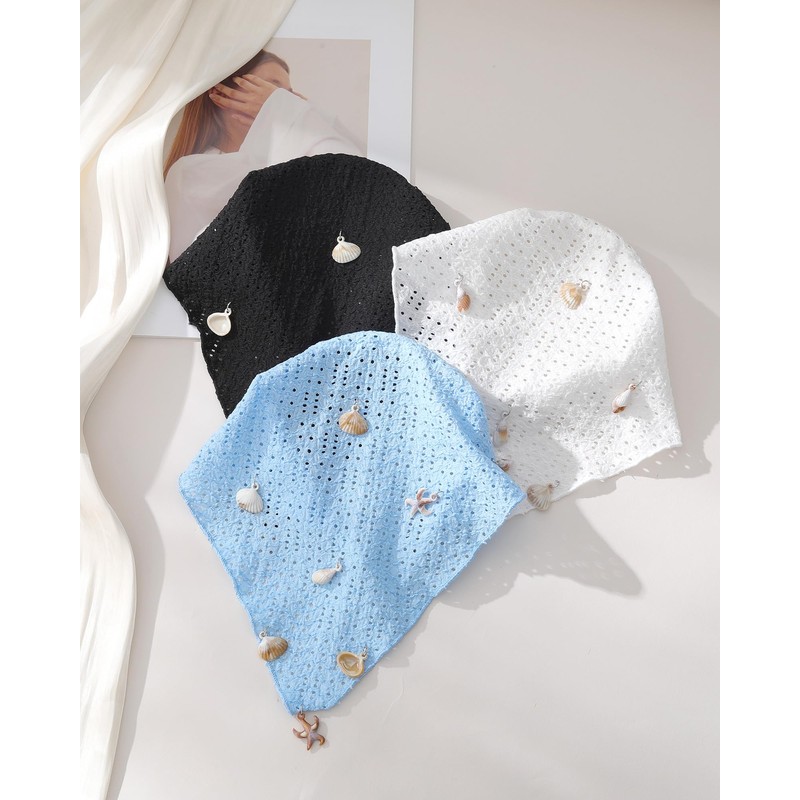 3 Pcs Boho Bandana Headbands for Women Hair Scarf Headbands