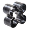 2 Pcs Flower Leather Cutting Die Alloy Steel Sharply 4