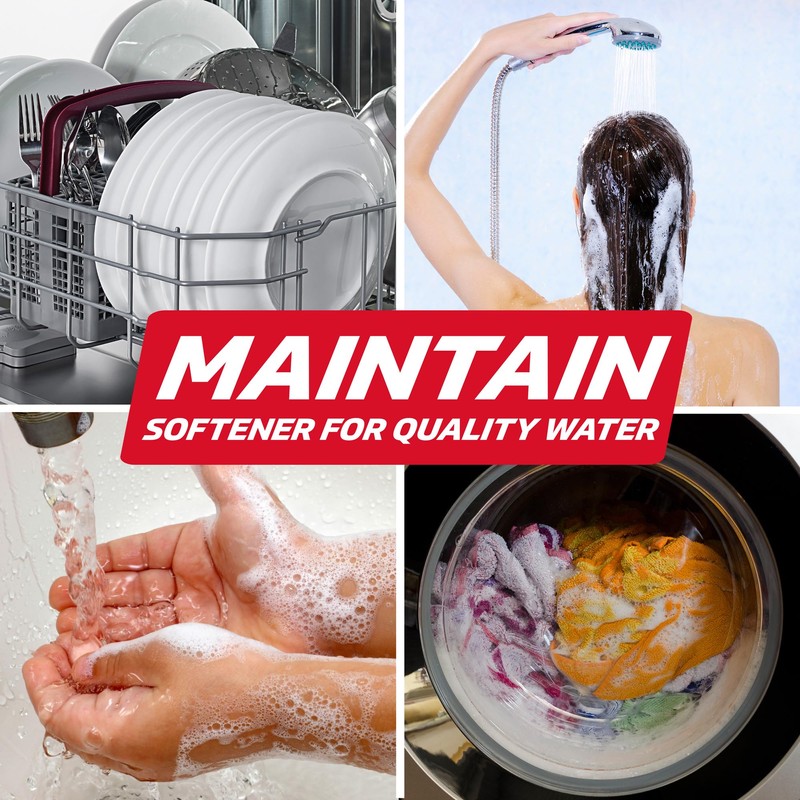 Velocity Water Softener Cleaner Solution - 4 Uses Per Bottle.