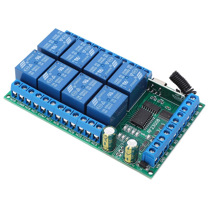 8 Channel Remote Control Module 100M Remote Control with Fixed