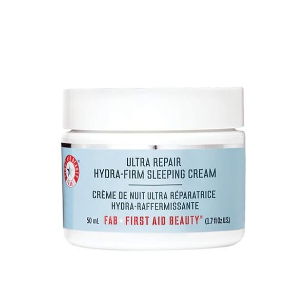 First Aid Beauty Ultra Repair Hydra-Firm Sleeping Cream, Intense Nighttime Moisturizer – 1.7 Oz.