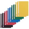 D.RECT Pack of 10 File Folders Cardboard (2 per Colour