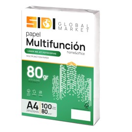 A4 Paper 80g Printer Paper A4 Pack for School, Work or Home Use, A4 Sheets for Copier and Multipurpose, A4 Paper Extra White - SIDI (100 h, 80 g)