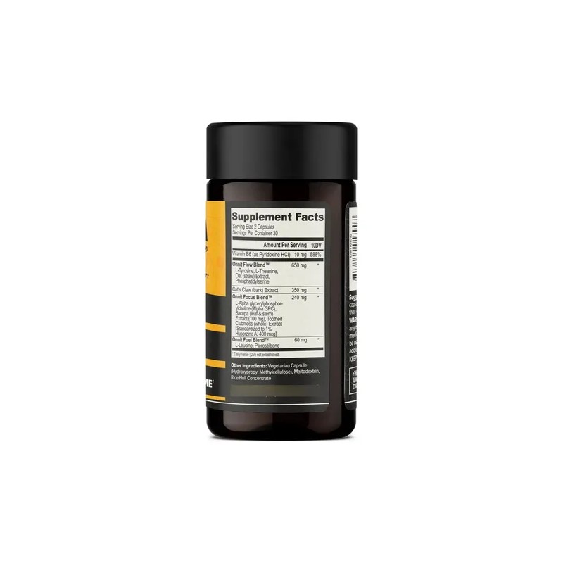 60cps Onnit Alpha Brain Suplemento Nootrópico Salud Cerebral