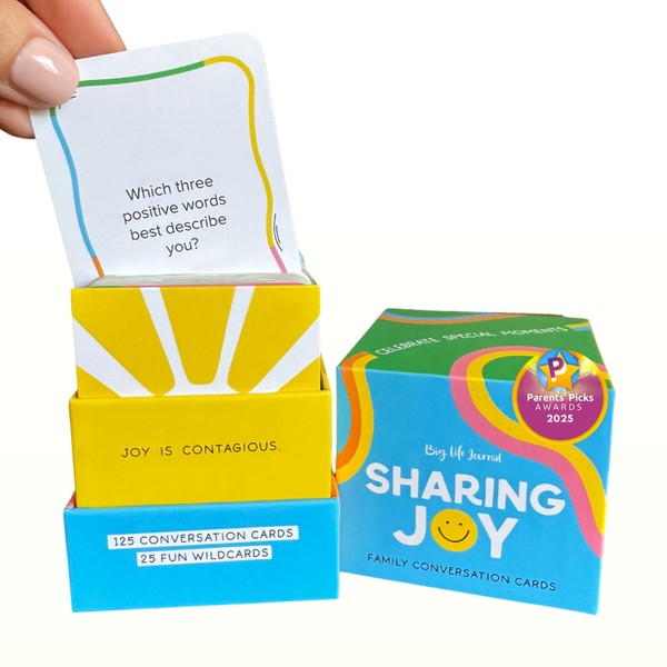 Big Life Journal Sharing Joy Family Conversation Cards - 150