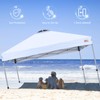 MASTERCANOPY Durable Pop-up Canopy Tent with 1 Sidewall (10'x10',White)