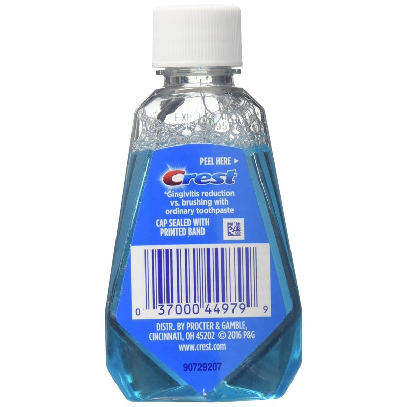 Crest Pro-Health Mouthwash, Alcohol Free, Multi-Protection Clean Mint 1.2 oz