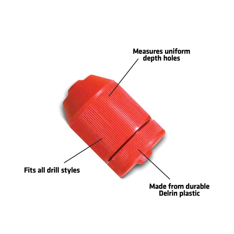 Century Drill & Tool 73512 Adjustable Drill Stop, 2 Piece