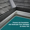 Daisypower 8 Pack Gutter Valley Splash Guards,Rainwater Roof Rain Diverter
