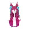 C&Q Peluca De Cosplay Lol Spirit Blossom Ahri Con Oreja