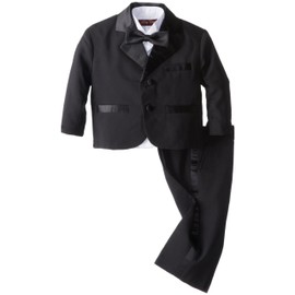 Joey Couture Baby Boys' Tuxedo Suit No Tail