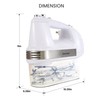 Kenmore Hand Mixer – 5 Speed Handheld Blender, Electric Egg
