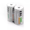 EBL C D Battery Ni-MH 1.2V Rechargeable Batteries 500Omah-1000Om -