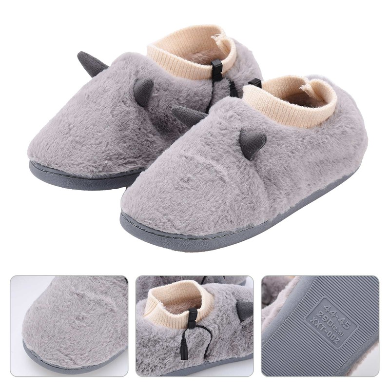 Heated Feet Warmer USB Short Plush Detachable Heating Feet Warmer
