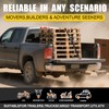 BCJCLTS Retractable Ratchet Straps,1" x 10' Heavy Duty Ratchet Straps