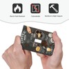 LuHuoLu Decorative Light Switch Cover Plate Retro Coffee Cup Bean