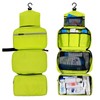 Hanging Toiletry Bag for Travel – Waterproof Foldable Organizer for