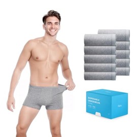 PUFFIN TRIP Men’s Disposable 100% Cotton Underwear Grey