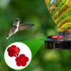 28 PCS Hummingbird Feeder Parts Hummingbird Feeders Replacement Flowers for