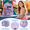 Clear Backpack with Pencil Case, Heavy Duty PVC Transparent Backpack