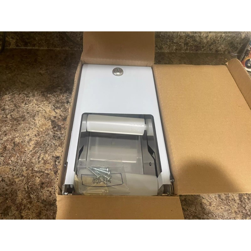 Bradley 5402 Stainless Dual Roll Toilet Tissue Dispenser **NEW IN