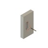 Beschläge Hamburg Art Deco SM 216-820 MPC Sliding Door Fitting