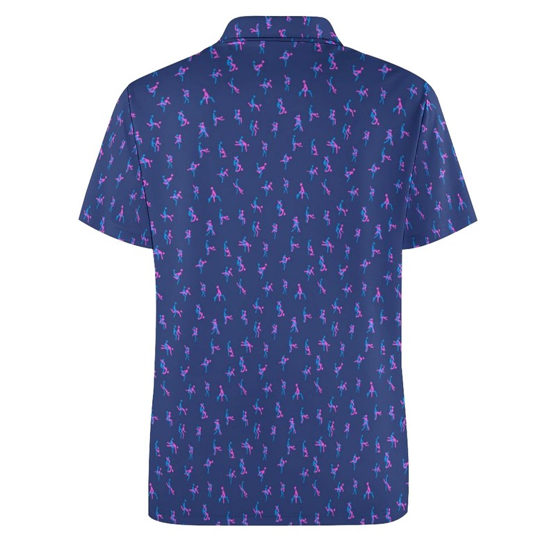 Men's Golf Shirts Funny Moisture Wicking Dry Fit Performance Golf