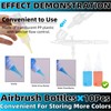 Zijipjy 30ml Airbrush Paint Bottles Jars Plastic Containers 10pcs of
