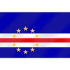 CafePress Cabo Verde Flag Rectangle Bumper Sticker Car Decal