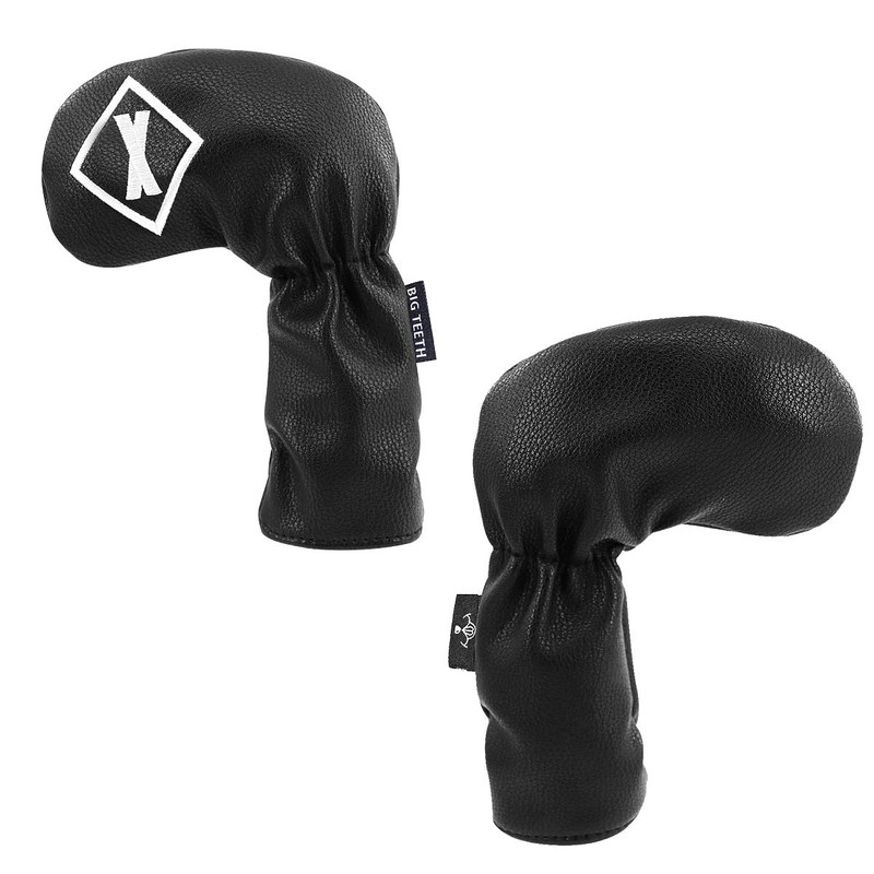 BIG TEETH Golf Iron Head Covers Headcovers 10Pcs/set 4-9,P,A,S,X Club