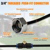 HUAREW Misters for Outside Patio 30FT/9M, Pre-Assembled Misting Cooling System