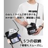 Lunenon Soleil Waterproof and Anti-theft Passport Case, Neck Hanger, Multi-functional,