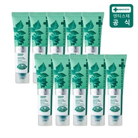 Dentiste New Plus White 20g 10 mini toothpastes / 덴티스테 뉴플러스화이트 20g 10개 미니치약