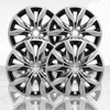Auto Reflections Set of 4 17" 5 Split Spoke Wheel