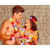 Hawaiian Beach Reed Backdrop Aloha Luau Party Tiki Bar Decorations