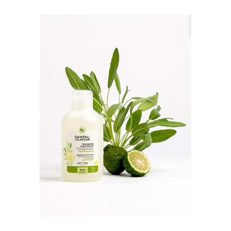 Shampoo Indush Sage Bergamot 250ML (Shampoo & Shower Gel) /