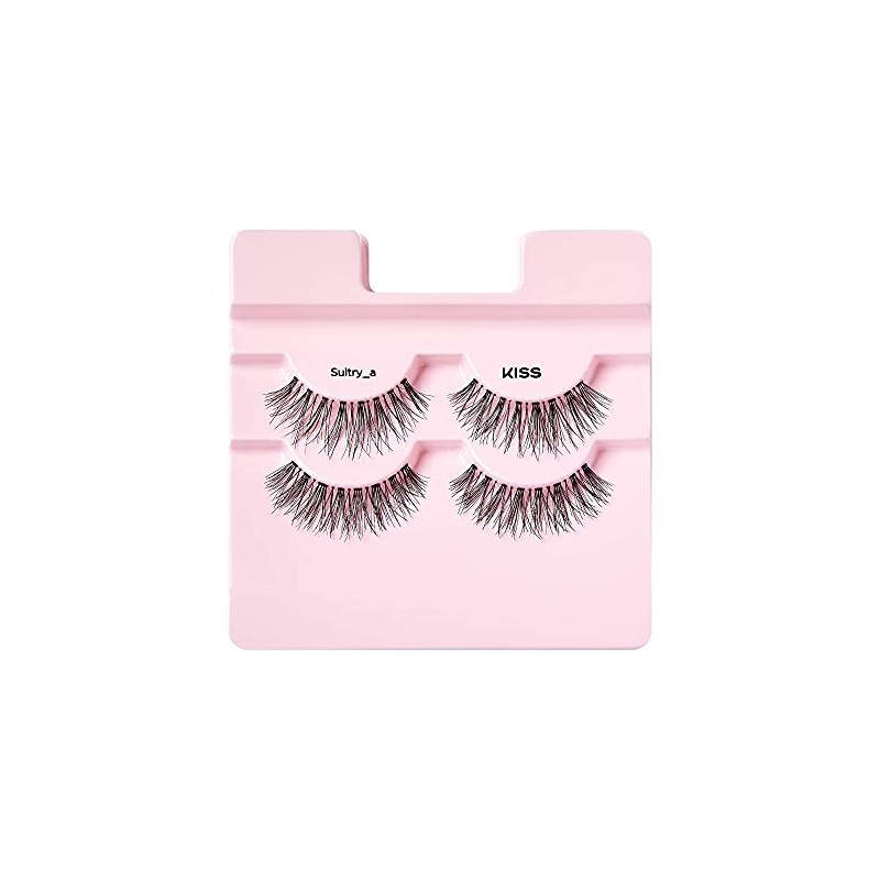 Pestañas Postizas Naturales Kiss 2 pares Looks So Natural -