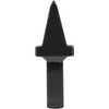 Blacksmith Anvil Hardy Tool 3/4 Inch Shank Cutter Black