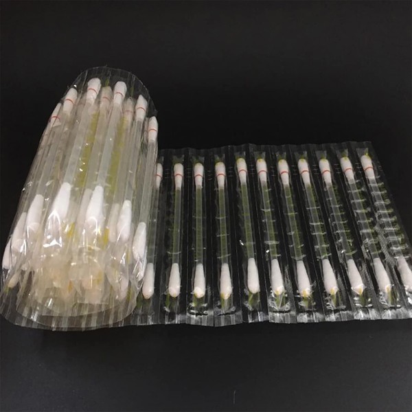 Lips Oil Swabs Stick Disposable VE Cotton Swab Protect Lip Gum Anti-dry Moisture For Use Before Teeth Whitening (50 Pcs)