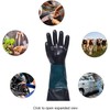 POFET 1 Pair Rubber Sandblasting Gloves, Safety Gloves for Work,60cm