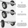 Adjustable Sliding Gate Wheel, 6" Tensioner Set with Mounting Bracket