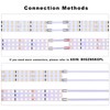 FOSUO 16.4FT/5M LED Plant Grow Light Strip 24V 120W 2100LEDs